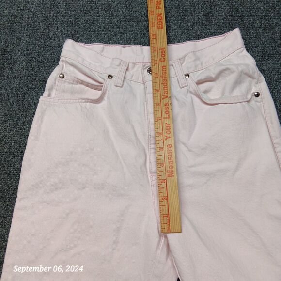 Vintage Levi 901 Jeans Women 9 Light Pink 24x31 High Rise Mom‎ Pants - Picture 10 of 12